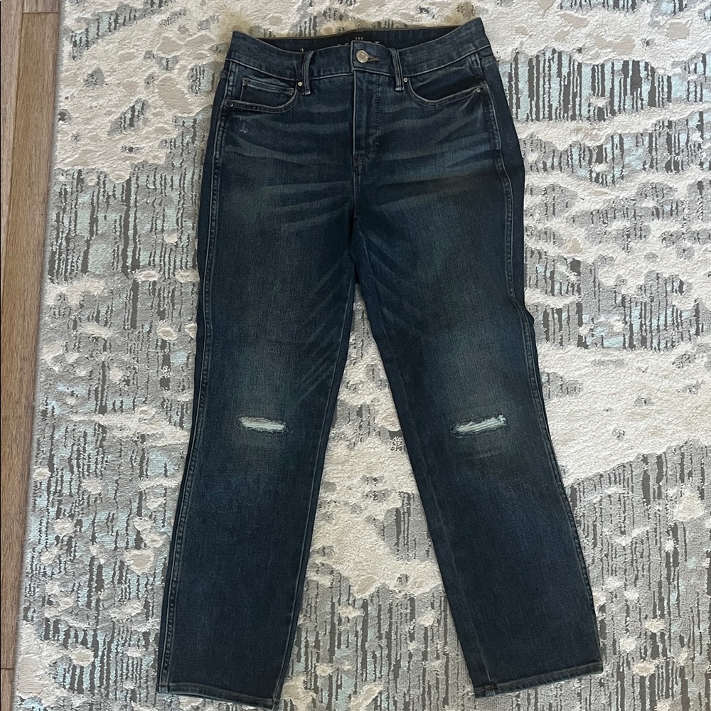 White House Black Market Dark Wash Skinny Jeans
